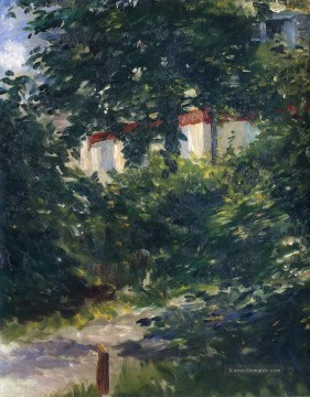 Der Garten um Manet Haus Eduard Manet Ölgemälde